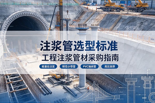 临安注浆管选型标准